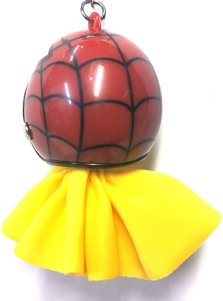 Amazon.co.jp: てるぼう＆ヘルメットキーホルダーセット「スパイダー